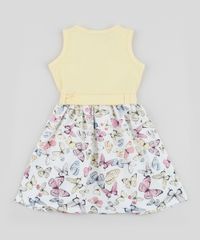 Vestido-Infantil-Borboletas-Sem-Manga-com-Faixa-para-Amarrar-Amarelo-9953021-Amarelo_2