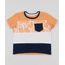 Camiseta-Infantil-com-Recortes-e-Bolsinho-Manga-Curta-Gola-Careca-Laranja-9956338-Laranja_1