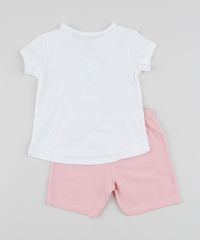 Conjunto-Infantil-Dalmatas-de-Blusa-Manga-Curta-Off-White---Short--Rosa-9958282-Rosa_2