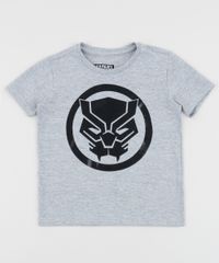 Camiseta-Infantil-Pantera-Negra-Manga-Curta-Gola-Careca-Cinza-Mescla-9954127-Cinza_Mescla_1