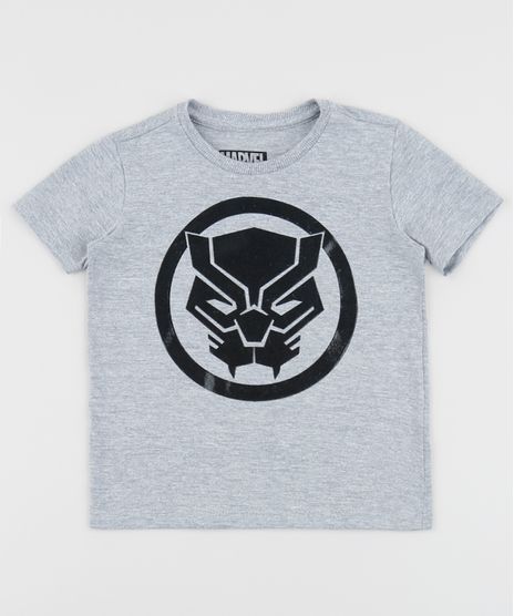 Camiseta-Infantil-Pantera-Negra-Manga-Curta-Gola-Careca-Cinza-Mescla-9954127-Cinza_Mescla_1