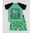 Pijama-Infantil-Minecraft-Manga-Curta-Gola-Careca-Verde-9942705-Verde_1
