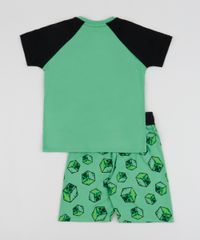 Pijama-Infantil-Minecraft-Manga-Curta-Gola-Careca-Verde-9942705-Verde_2