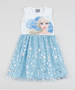 Vestido-Infantil-Elsa-Frozen-com-Brilho-e-Tule-sem-Manga--Branca-9945890-Branco_1