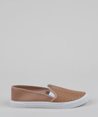 Tenis-Feminino-Moleca-Slip-On-Matelasse-Marrom-9947275-Marrom_2