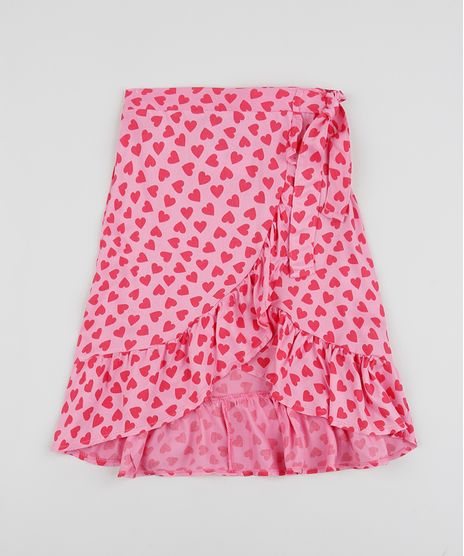 Saia-Infantil-Midi-Transpassada-Estampada-de-Coracoes-Rosa-9953341-Rosa_1
