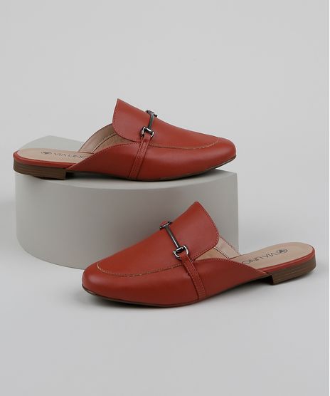 Mule-Feminino-Via-Uno-Bico-Redondo-com-Fivela-Marrom-9961671-Marrom_1