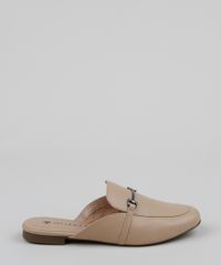 Mule-Feminino-Via-Uno-Bico-Redondo-com-Fivela-Bege-9961673-Bege_2