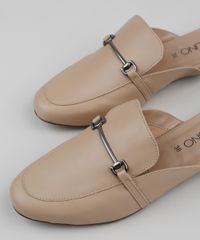 Mule-Feminino-Via-Uno-Bico-Redondo-com-Fivela-Bege-9961673-Bege_3