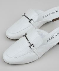 Mule-Feminino-Texturizado-Via-Uno-Bico-Redondo-com-Fivela-Branco-9961680-Branco_3