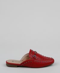 Mule-Feminino-Via-Uno-Bico-Redondo-com-Tachas-Vermelho-9961685-Vermelho_2