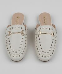 Mule-Feminino-Via-Uno-Bico-Redondo-com-Tachas-Branco-9961688-Branco_5