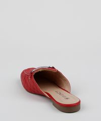 Mule-Feminino-Matelasse-Via-Uno-Bico-Redondo-com-Fivela-Vermelho-9961699-Vermelho_4