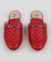 Mule-Feminino-Matelasse-Via-Uno-Bico-Redondo-com-Fivela-Vermelho-9961699-Vermelho_5