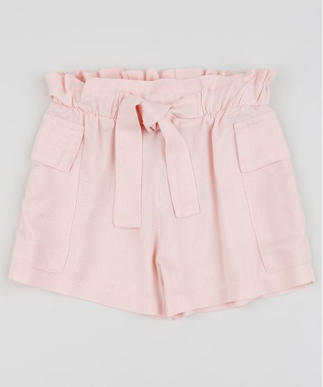 Short-Infantil-Clochard-com-Faixa-para-Amarrar-Rosa-9963558-Rosa_1