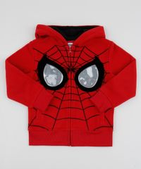 Blusao-Infantil-Homem-Aranha-em-Fleece-com-Capuz-Vermelho-8470076-Vermelho_1