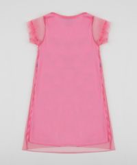 Camisola-Infantil-LOL-Surprise-com-Tule-Manga-Curta-Rosa-9936600-Rosa_2