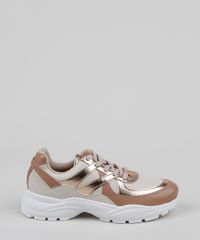 Tenis-Feminino-Vizzano-Sneaker-Chunky-com-Recortes-Metalizado-Rose-9947643-Rose_2