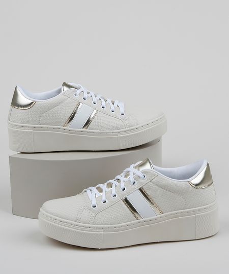 Tenis-Feminino-Oneself-com-Faixa-Metalizada-e-Textura-Animal-Print-de-Cobra-Bege-Claro-9955255-Bege_Claro_1 Tenis-Feminino-Oneself-com-Faixa-Metalizada-e-Textura-Animal-Print-de-Cobra-Bege-Claro-9955255-Bege_Claro_1