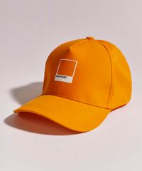 Bone-Masculino-Pantone-de-Sarja-Aba-Curva-Laranja-9958965-Laranja_2