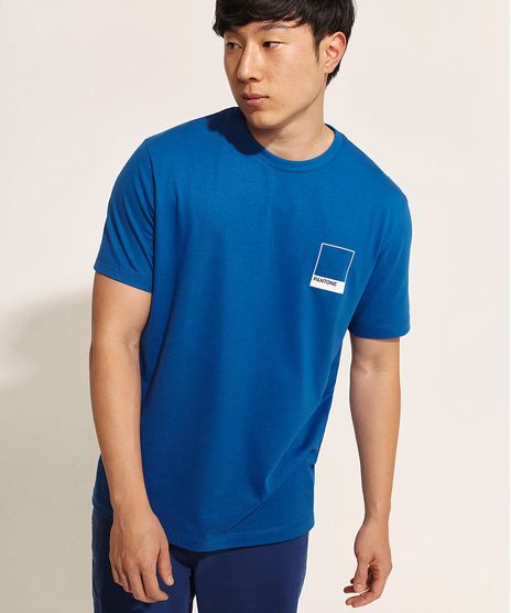 Camiseta-Masculina-Pantone-Manga-Curta-Gola-Careca-Azul-9958968-Azul_1