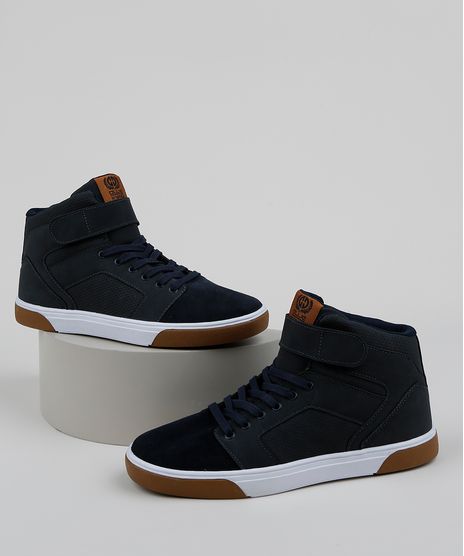 Tenis-Masculino-Ollie-Cano-Alto-com-Pesponto-Azul-Marinho-9961214-Azul_Marinho_1
