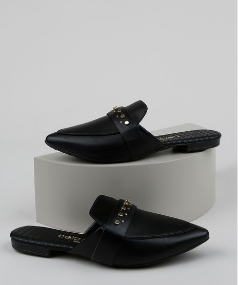 Mule-Feminino-Beira-Rio-Bico-Fino-com-Tachas-Preto-9961328-Preto_1