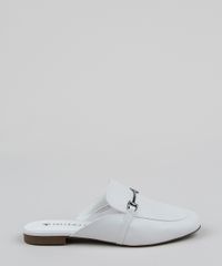 Mule-Feminino-Via-Uno-Bico-Redondo-com-Fivela-Branco-9961674-Branco_2