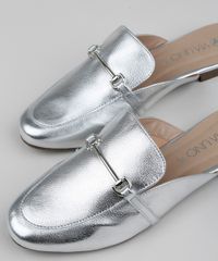 Mule-Feminino-Via-Uno-Bico-Redondo-com-Fivela-Metalizado-Prateado-9961676-Prateado_3