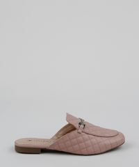 Mule-Feminino-Via-Uno-Bico-Redondo-Matelasse-com-Fivela-Rosa-Claro-9961698-Rosa_Claro_2