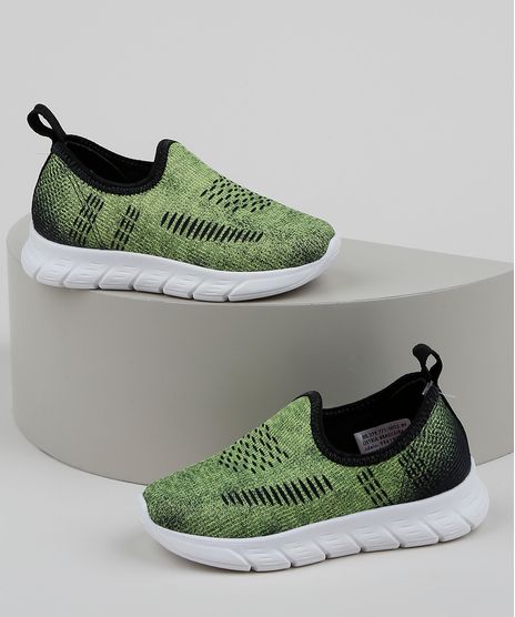 Tenis-Infantil-Molekinho-Knit-Calce-Facil-Texturizado-Amarelo-Neon-9961925-Amarelo_Neon_1