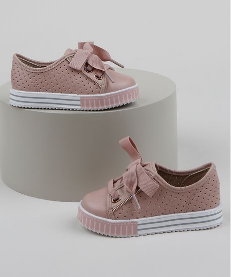 Tenis-Infantil-Molekinha-com-Laco-e-Solado-Flatform-Rosa-9961936-Rosa_1