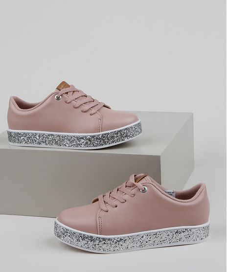 Tenis-Infantil-Molekinha-com-Recorte-e-Solado-Flatform-com-Glitter-Rosa-9962040-Rosa_1