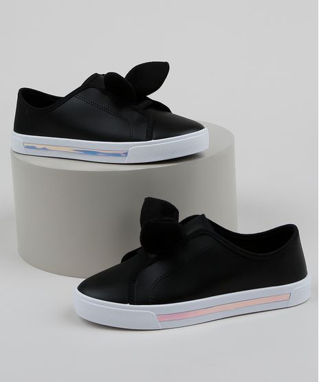Tenis-Infantil-Molekinha-Knit-com-Laco-Preto-9962042-Preto_1