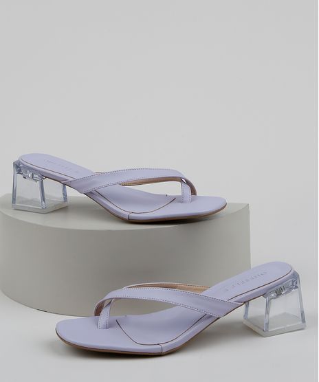 Tamanco-Feminino-Oneself-Bico-Quadrado-Salto-Grosso-Medio-Lilas-9962384-Lilas_1