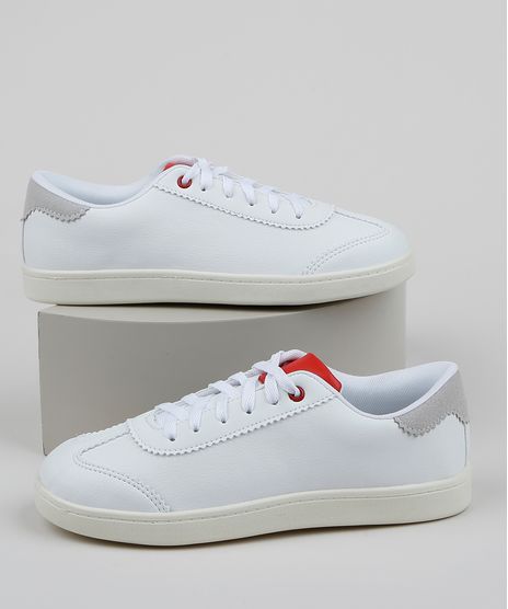 Tenis-Feminino-Oneself-com-Recorte-Contrastante-Branco-9962817-Branco_1
