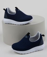 Tenis-Infantil-Baby-Club-Knit-Calce-Facil-Texturizado-Azul-Escuro-9963179-Azul_Escuro_1