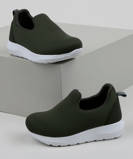 Tenis-Infantil-Baby-Club-Knit-Calce-Facil-Verde-Militar-9963180-Verde_Militar_1