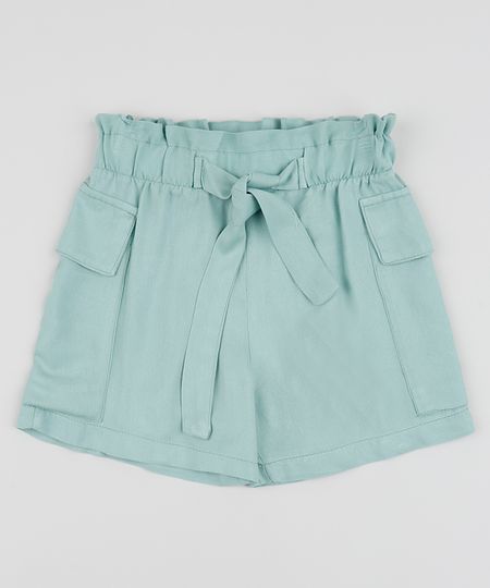 Short-Infantil-Clochard-com-Faixa-para-Amarrar-Verde-9963556-Verde_1 Short-Infantil-Clochard-com-Faixa-para-Amarrar-Verde-9963556-Verde_1