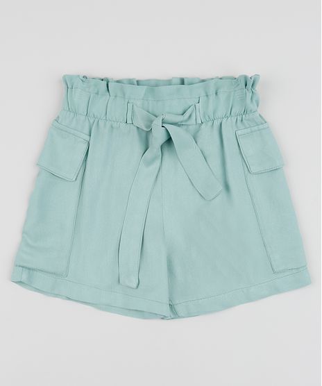 Short-Infantil-Clochard-com-Faixa-para-Amarrar-Verde-9963556-Verde_1