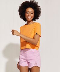 Blusa-feminina-Basica-Pantone-Manga-Curta-Decote-Redondo-Laranja-9958806-Laranja_6