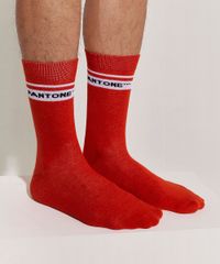 Meia-Masculina-Pantone-Cano-Alto-Vermelha-9958966-Vermelho_4