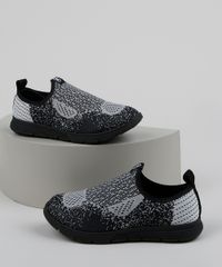 Tenis-Infantil-Molekinho-Knit-Calce-Facil-com-Recortes-Preto-9962680-Preto_1