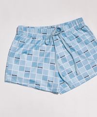 Pijama-Infantil-Pantone-Tal-Mae-Tal-Filha-com-Estampa-Quadriculada-Manga-Curta-Azul-Claro-9959157-Azul_Claro_4
