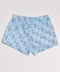 Pijama-Infantil-Pantone-Tal-Mae-Tal-Filha-com-Estampa-Quadriculada-Manga-Curta-Azul-Claro-9959157-Azul_Claro_6