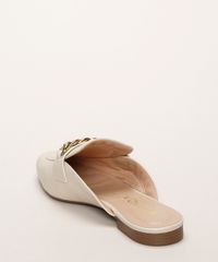 Mule-Feminino-Via-Uno-Bico-Redondo-com-Corrente-Bege-9961683-Bege_4