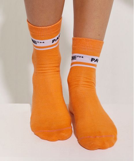 Meia-Feminina-Pantone-Cano-Alto-Laranja-9962114-Laranja_1