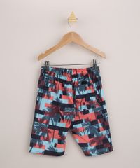 Bermuda-Surf-Infantil-Estampada-Geometrica-e-Coqueiros-com-Cordao--Multicor-9954487-Multicor_2