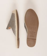 Mule-Feminino-Via-Uno-com-Brilho-Bico-Redondo-em-Corda-Dourado-9962867-Dourado_6