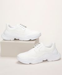 Tenis-Feminino-Oneself-Chunky-com-Detalhes-Vazados-Branco-9963709-Branco_1